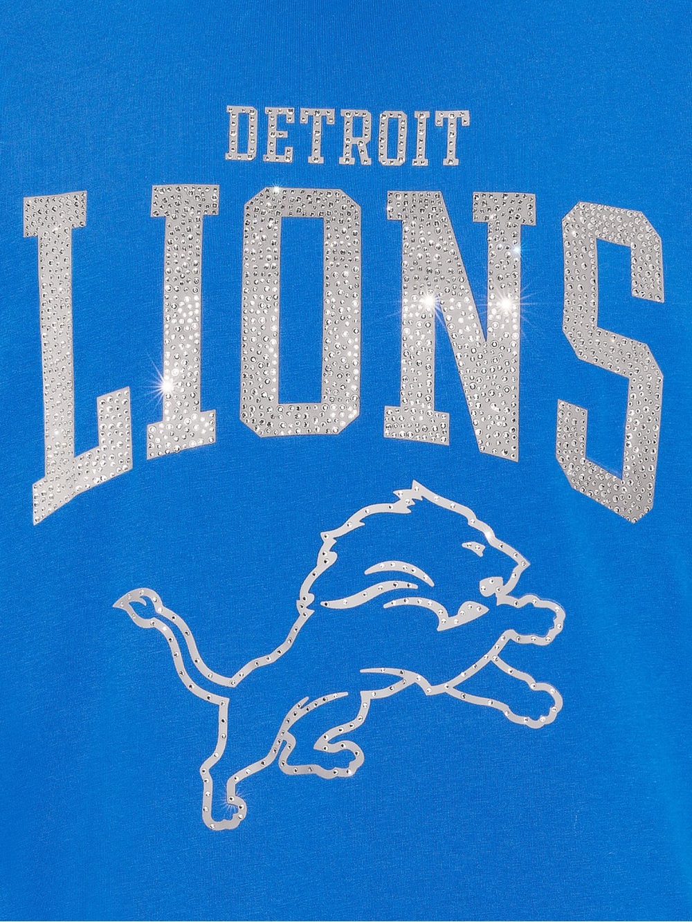 NWT VS Detroit Lions Stylish & Comfy Bling Campus Cotton Tee! 🏈🎉